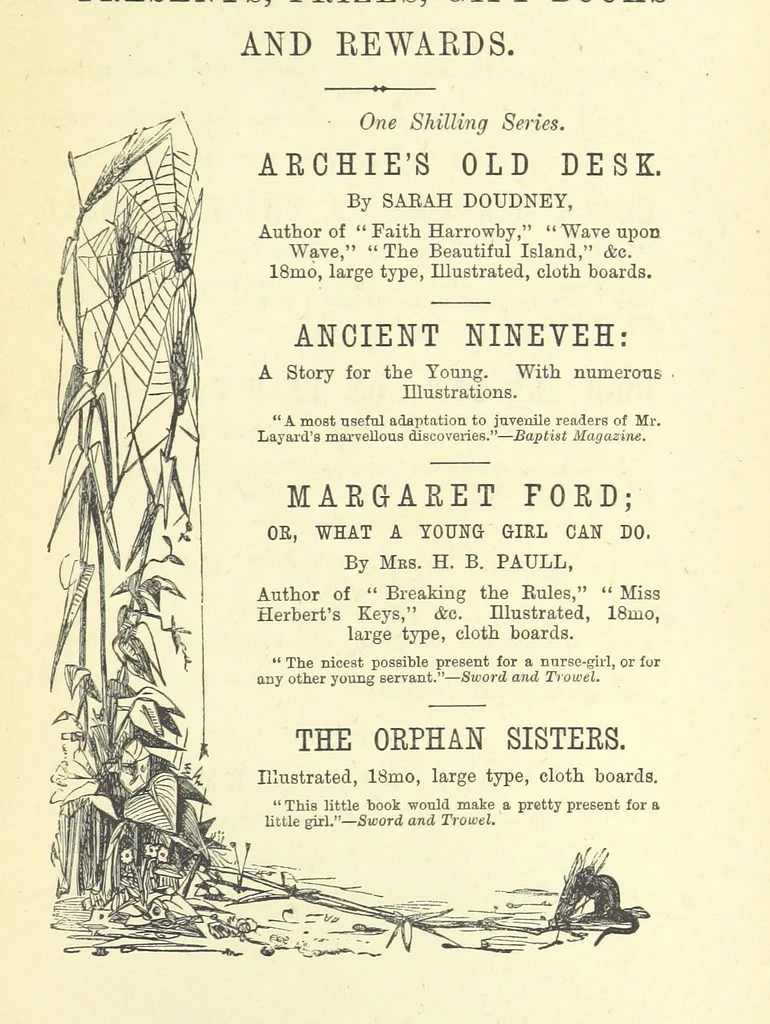 An illustration from Ailie Stuart: a story of school life. [With illustrations, 1873, leaf 241
