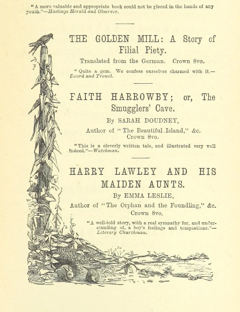An illustration from Ailie Stuart: a story of school life. [With illustrations, 1873, leaf 243
