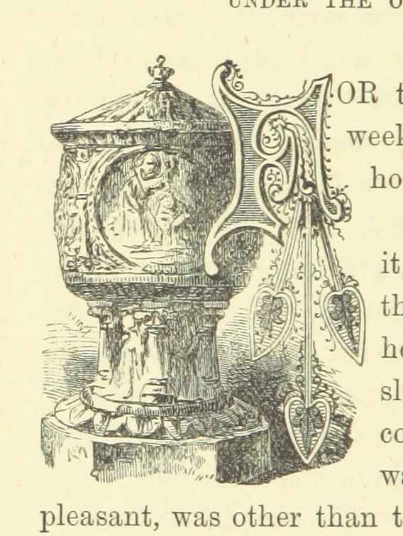 An illustration from Ailie Stuart: a story of school life. [With illustrations, 1873, leaf 42