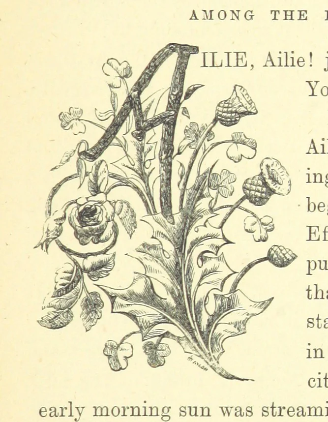 An illustration from Ailie Stuart: a story of school life. [With illustrations, 1873, leaf 63