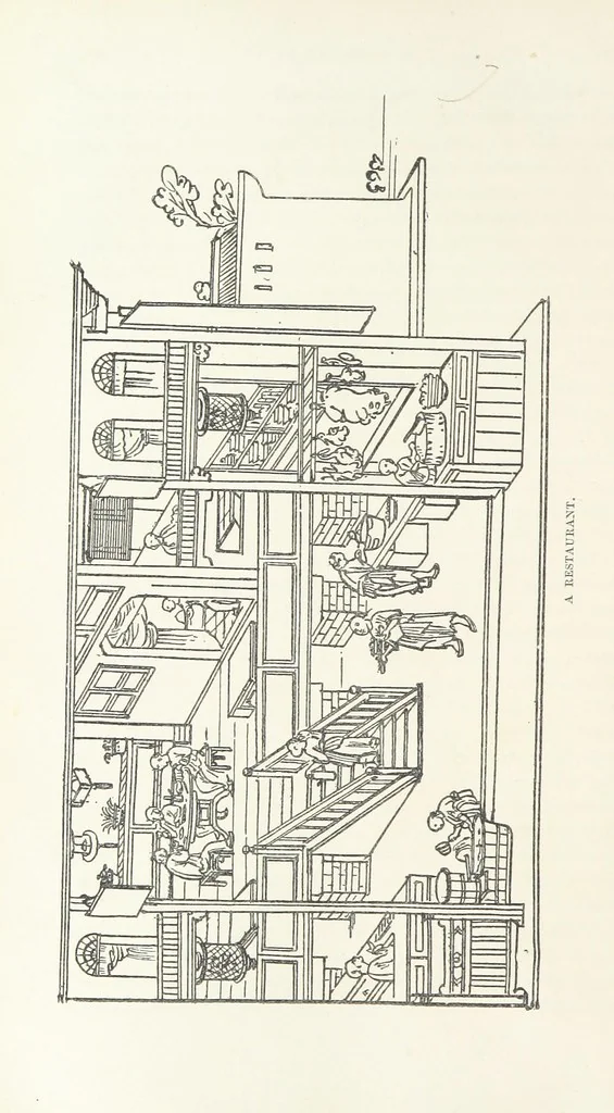 An illustration from China: a history of the laws, manners, and customs of the people. ... Edited by W. G. Gregor. With ... illustrations, 1878, leaf 116