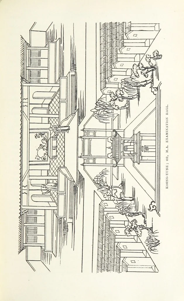 An illustration from China: a history of the laws, manners, and customs of the people. ... Edited by W. G. Gregor. With ... illustrations, 1878, leaf 153