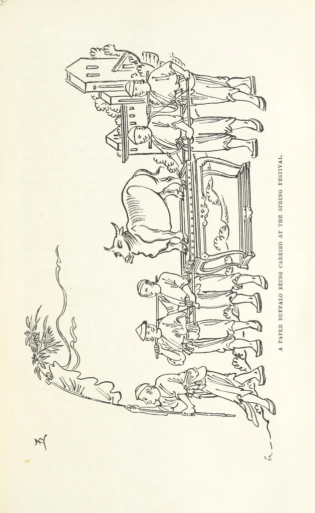 An illustration from China: a history of the laws, manners, and customs of the people. ... Edited by W. G. Gregor. With ... illustrations, 1878, leaf 195