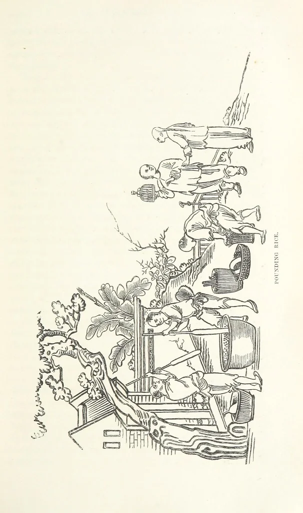 An illustration from China: a history of the laws, manners, and customs of the people. ... Edited by W. G. Gregor. With ... illustrations, 1878, leaf 221
