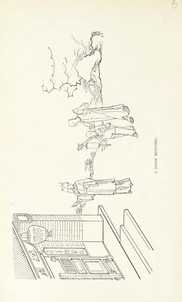 An illustration from China: a history of the laws, manners, and customs of the people. ... Edited by W. G. Gregor. With ... illustrations, 1878, leaf 24
