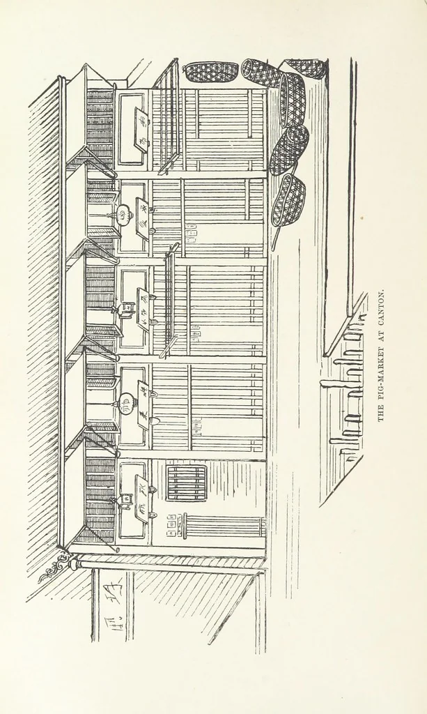 An illustration from China: a history of the laws, manners, and customs of the people. ... Edited by W. G. Gregor. With ... illustrations, 1878, leaf 290
