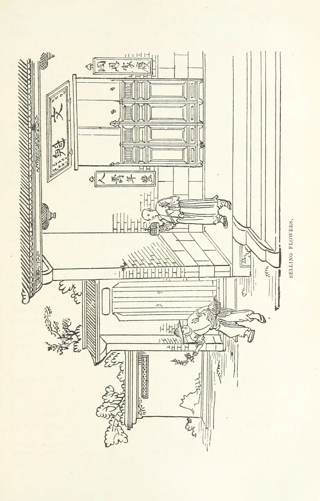 An illustration from China: a history of the laws, manners, and customs of the people. ... Edited by W. G. Gregor. With ... illustrations, 1878, leaf 331