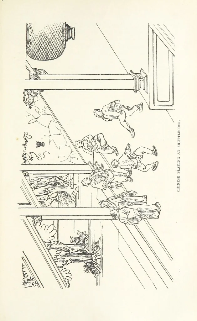 An illustration from China: a history of the laws, manners, and customs of the people. ... Edited by W. G. Gregor. With ... illustrations, 1878, leaf 343