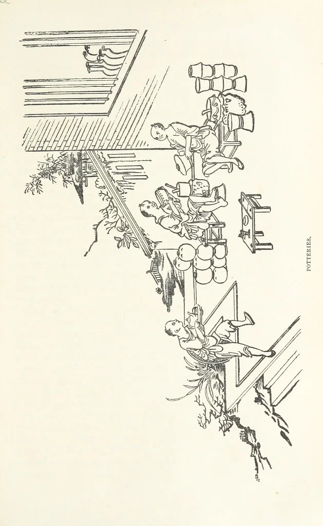 An illustration from China: a history of the laws, manners, and customs of the people. ... Edited by W. G. Gregor. With ... illustrations, 1878, leaf 395