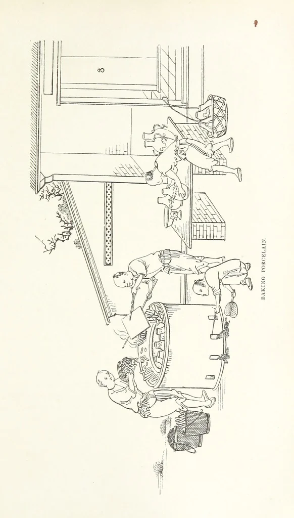 An illustration from China: a history of the laws, manners, and customs of the people. ... Edited by W. G. Gregor. With ... illustrations, 1878, leaf 399