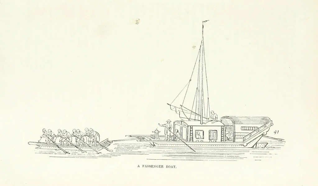 An illustration from China: a history of the laws, manners, and customs of the people. ... Edited by W. G. Gregor. With ... illustrations, 1878, leaf 423