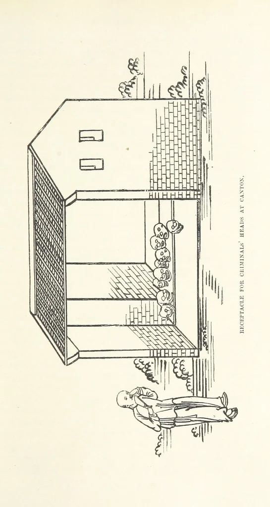 An illustration from China: a history of the laws, manners, and customs of the people. ... Edited by W. G. Gregor. With ... illustrations, 1878, leaf 45
