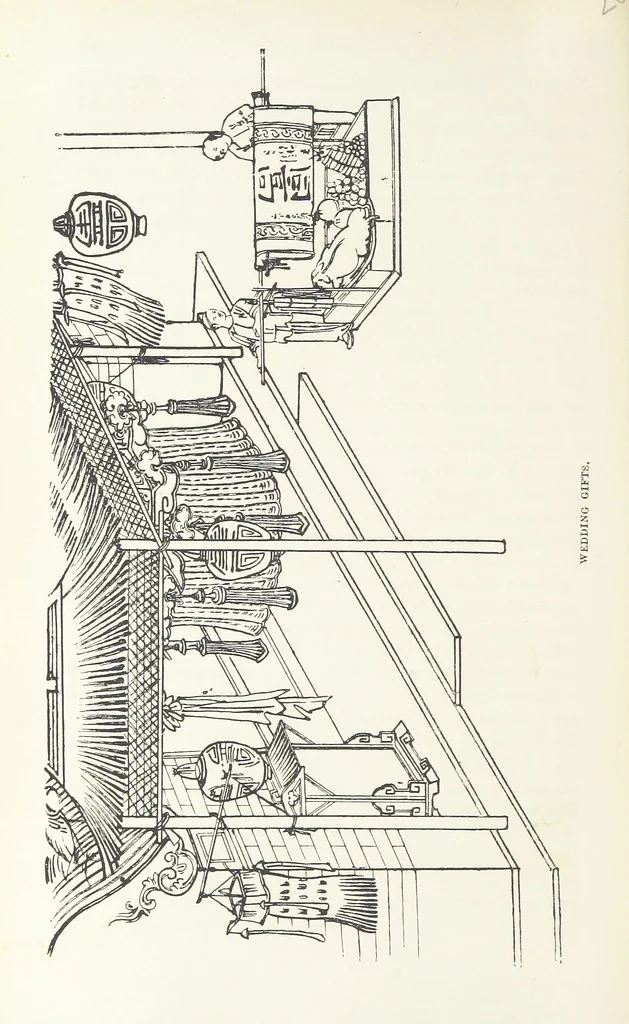 An illustration from China: a history of the laws, manners, and customs of the people. ... Edited by W. G. Gregor. With ... illustrations, 1878, leaf 458