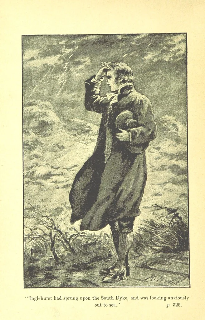 An illustration from Arnold Inglehurst, the Preacher. A story of the Fen Country, 1896, leaf 6