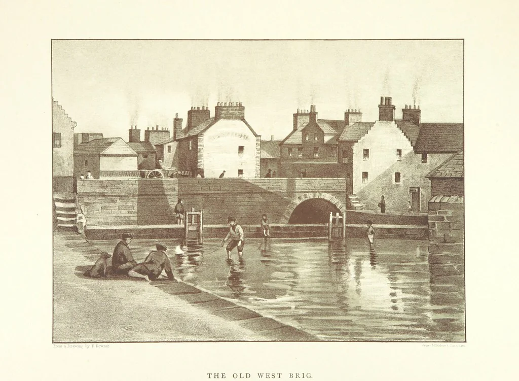 An illustration from Views & Reminiscences of Old Greenock. [With letterpress by A. Williamson, 1891, leaf 103