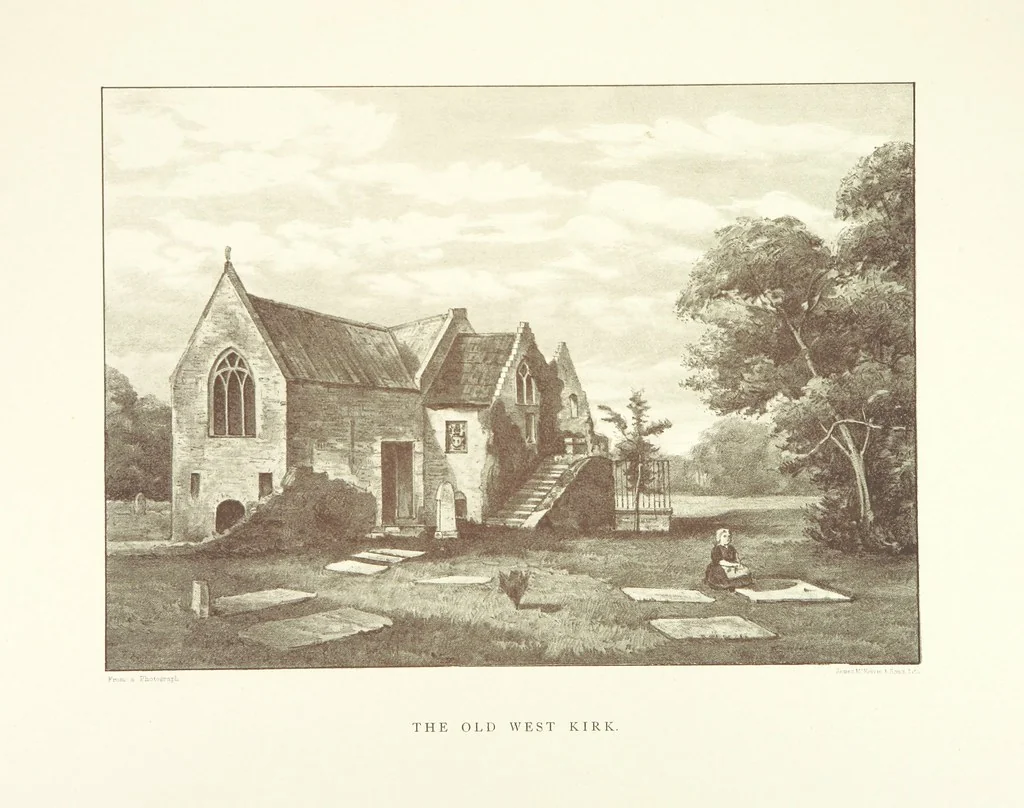 An illustration from Views & Reminiscences of Old Greenock. [With letterpress by A. Williamson, 1891, leaf 107
