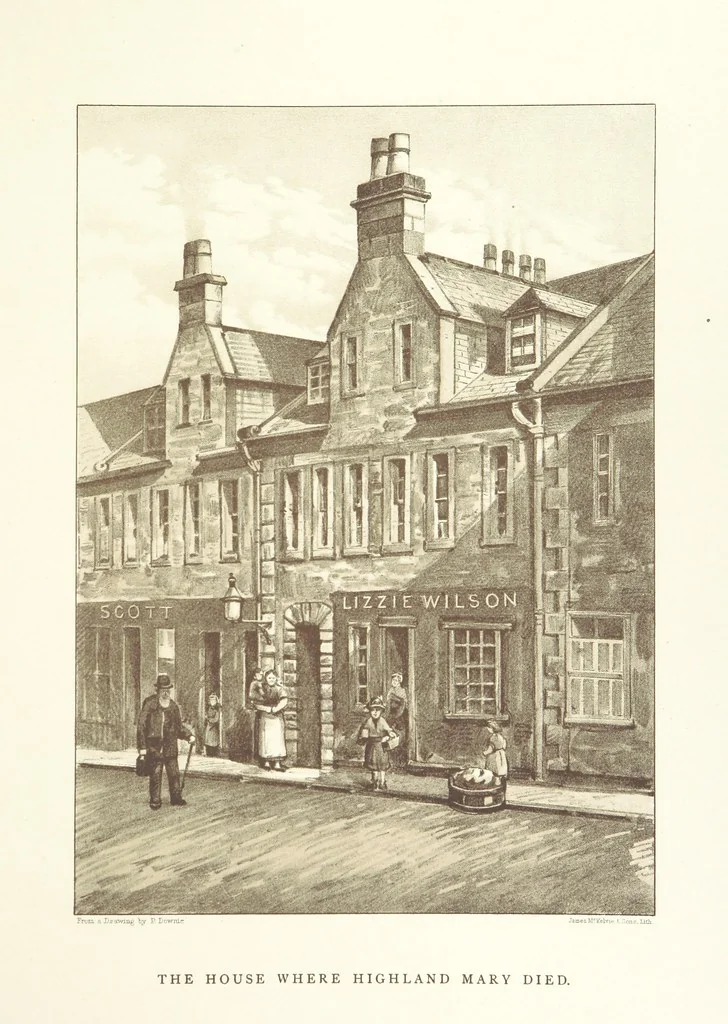 An illustration from Views & Reminiscences of Old Greenock. [With letterpress by A. Williamson, 1891, leaf 119