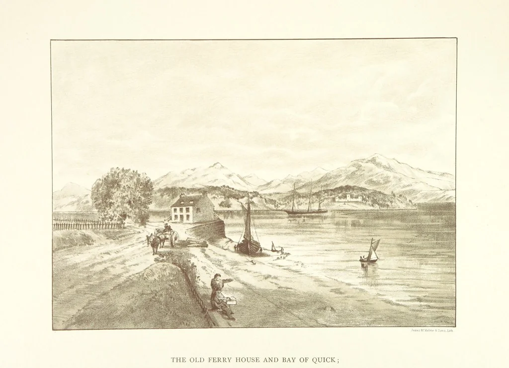 An illustration from Views & Reminiscences of Old Greenock. [With letterpress by A. Williamson, 1891, leaf 131