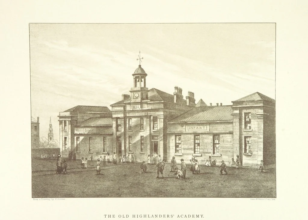 An illustration from Views & Reminiscences of Old Greenock. [With letterpress by A. Williamson, 1891, leaf 135