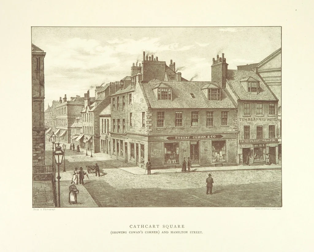 An illustration from Views & Reminiscences of Old Greenock. [With letterpress by A. Williamson, 1891, leaf 75