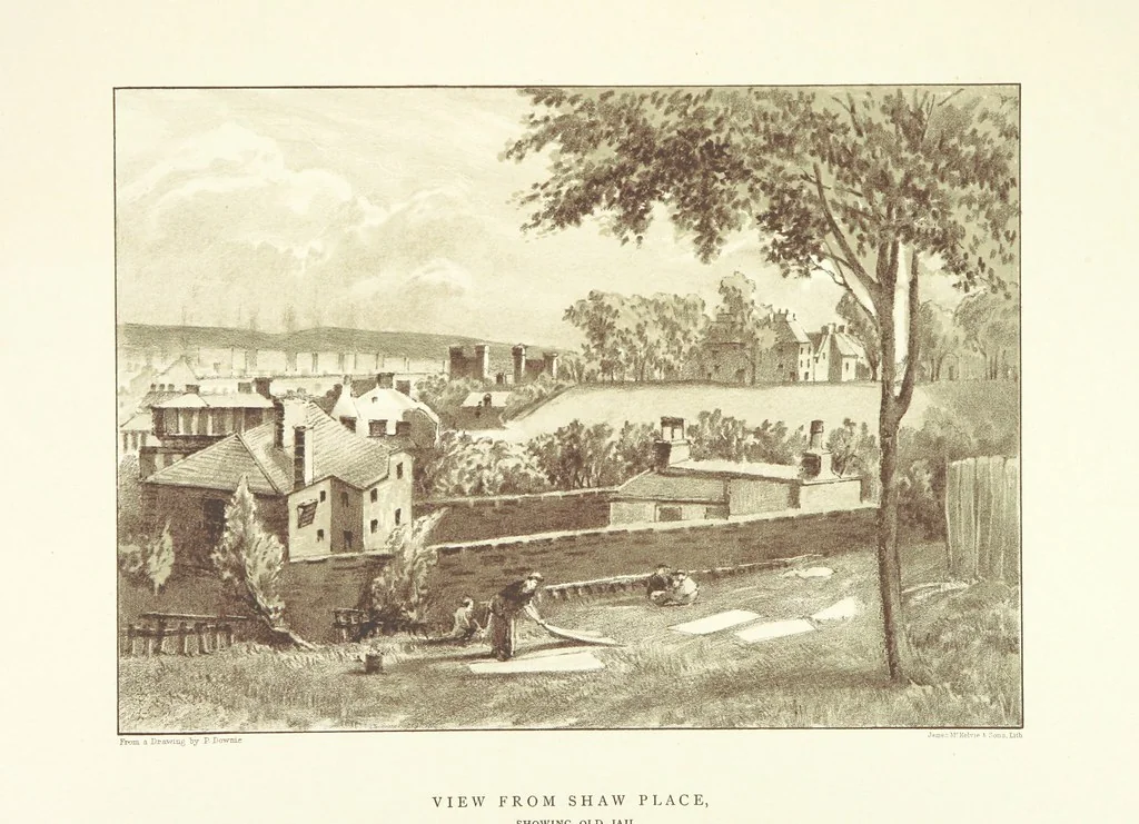 An illustration from Views & Reminiscences of Old Greenock. [With letterpress by A. Williamson, 1891, leaf 95