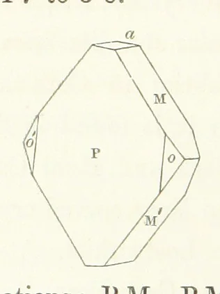 An illustration from Manual of the Mineralogy of Great Britain and Ireland, 1858, leaf 310