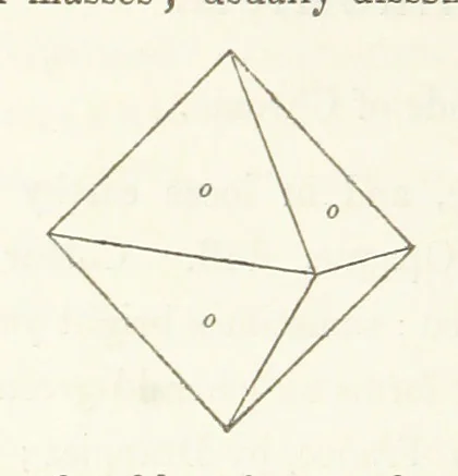An illustration from Manual of the Mineralogy of Great Britain and Ireland, 1858, leaf 460