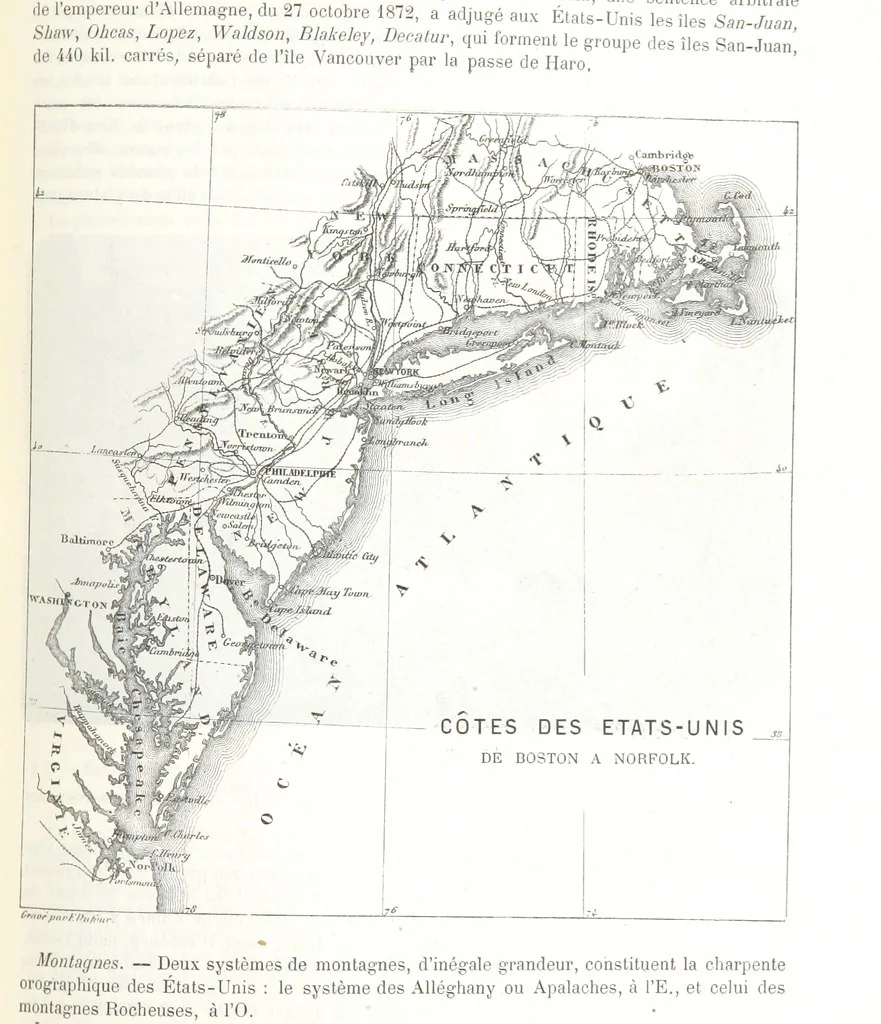 An illustration from Géographie générale; physique, politique et économique. ... Avec ... cartes ... gravures, etc, 1876, leaf 1085