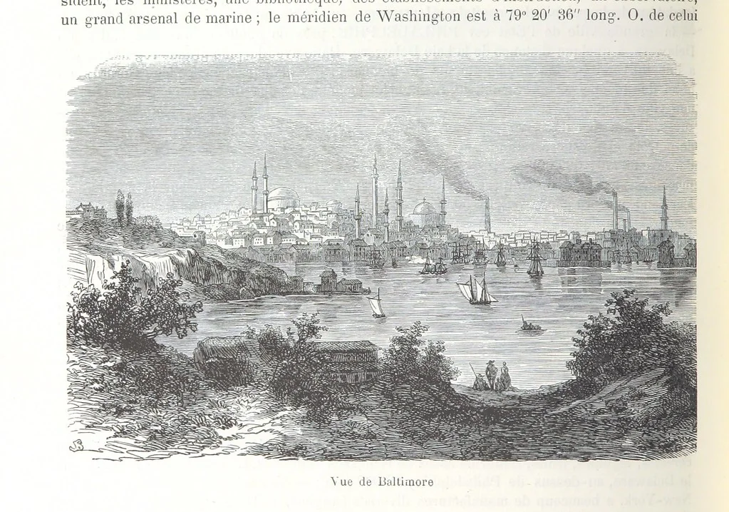 An illustration from Géographie générale; physique, politique et économique. ... Avec ... cartes ... gravures, etc, 1876, leaf 1098