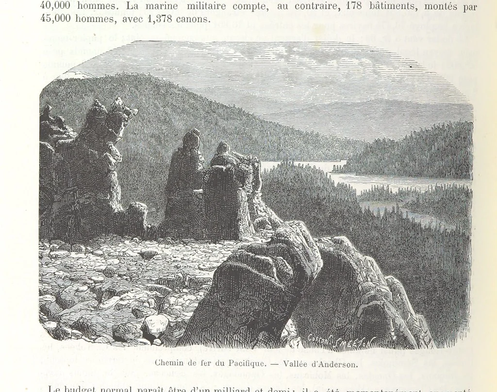 An illustration from Géographie générale; physique, politique et économique. ... Avec ... cartes ... gravures, etc, 1876, leaf 1120