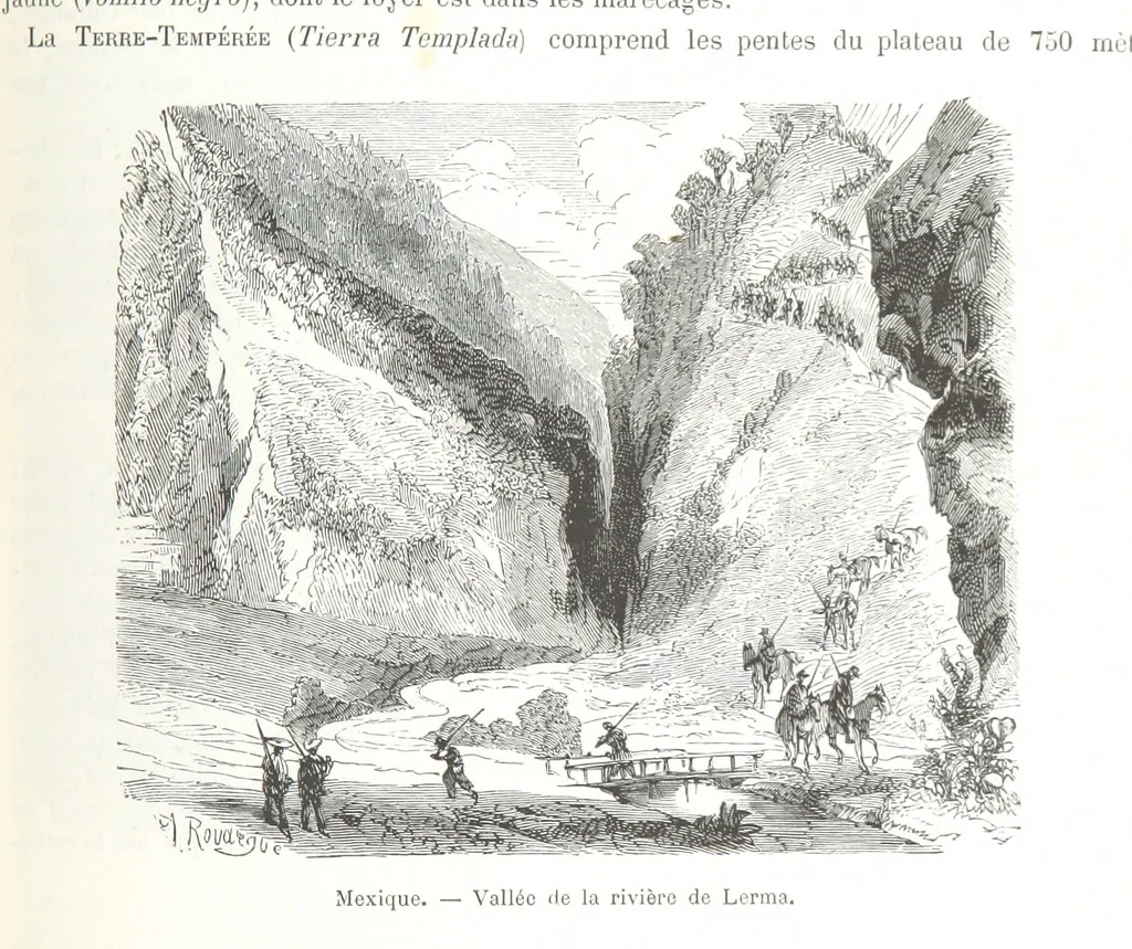 An illustration from Géographie générale; physique, politique et économique. ... Avec ... cartes ... gravures, etc, 1876, leaf 1125