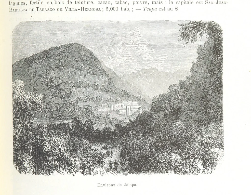 An illustration from Géographie générale; physique, politique et économique. ... Avec ... cartes ... gravures, etc, 1876, leaf 1127