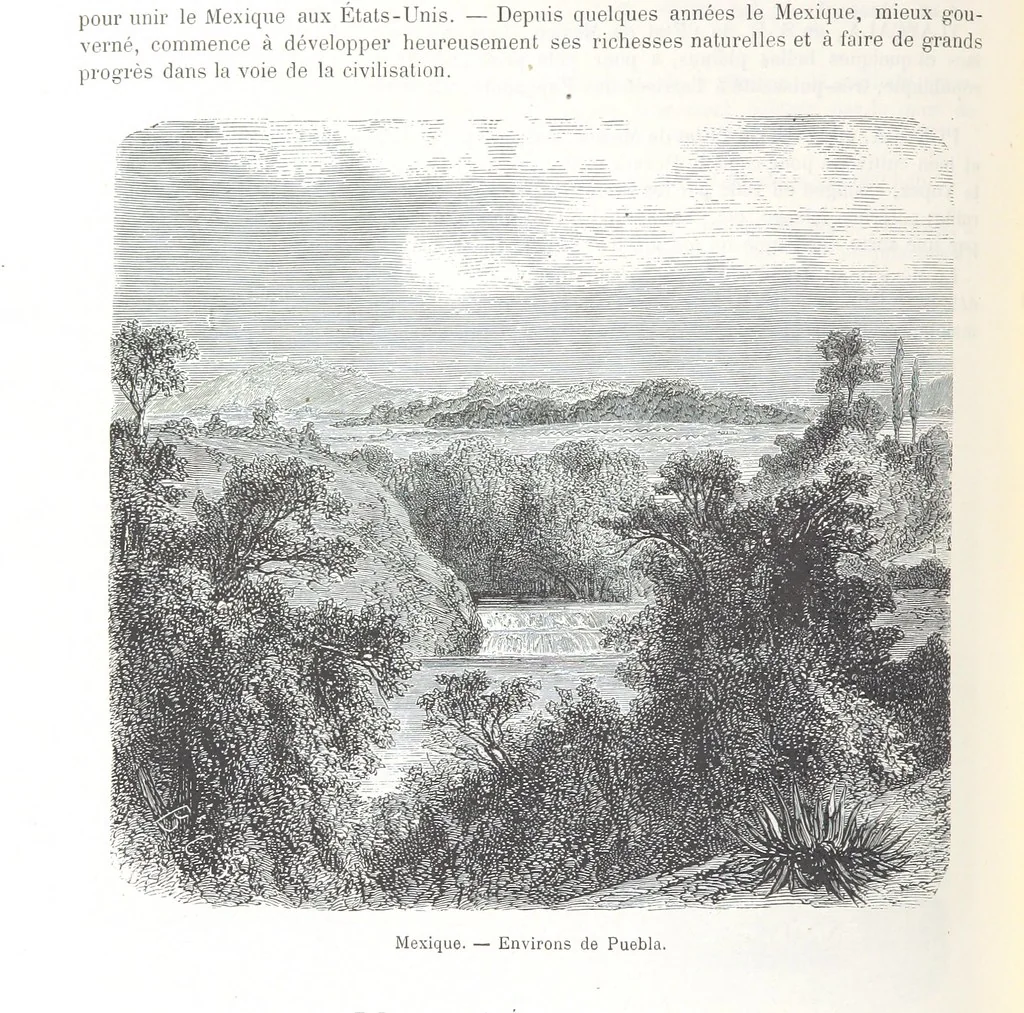 An illustration from Géographie générale; physique, politique et économique. ... Avec ... cartes ... gravures, etc, 1876, leaf 1134