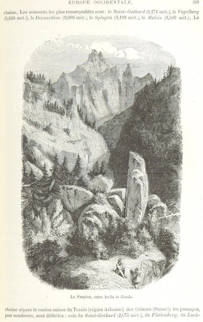 An illustration from Géographie générale; physique, politique et économique. ... Avec ... cartes ... gravures, etc, 1876, leaf 401