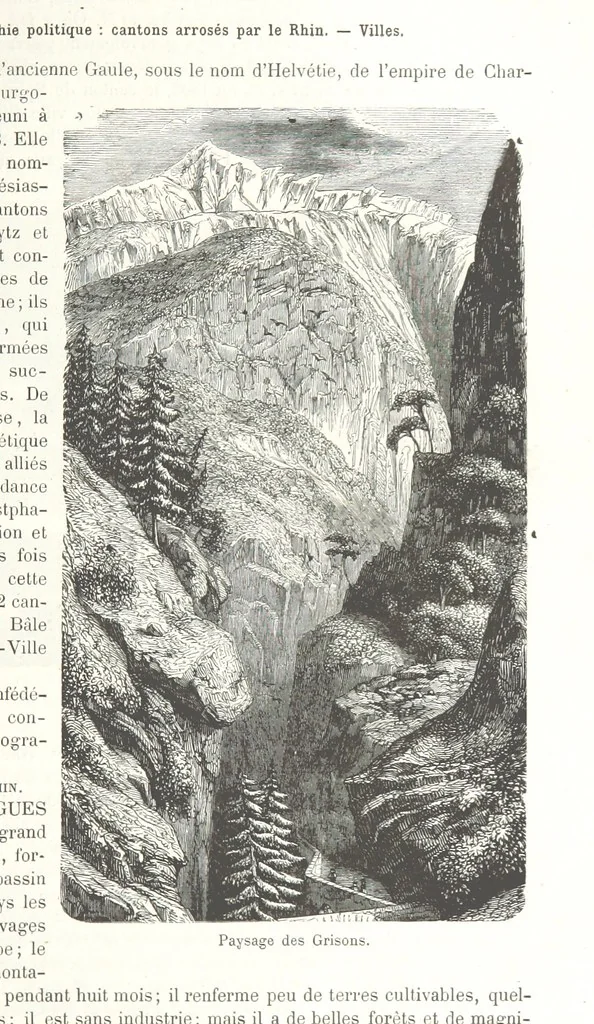 An illustration from Géographie générale; physique, politique et économique. ... Avec ... cartes ... gravures, etc, 1876, leaf 463