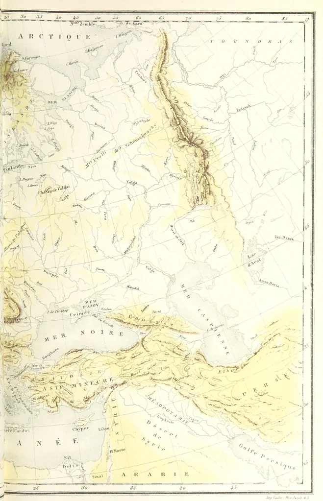 An illustration from Géographie générale; physique, politique et économique. ... Avec ... cartes ... gravures, etc, 1876, leaf 67