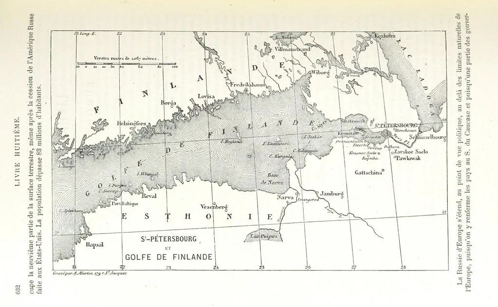An illustration from Géographie générale; physique, politique et économique. ... Avec ... cartes ... gravures, etc, 1876, leaf 694