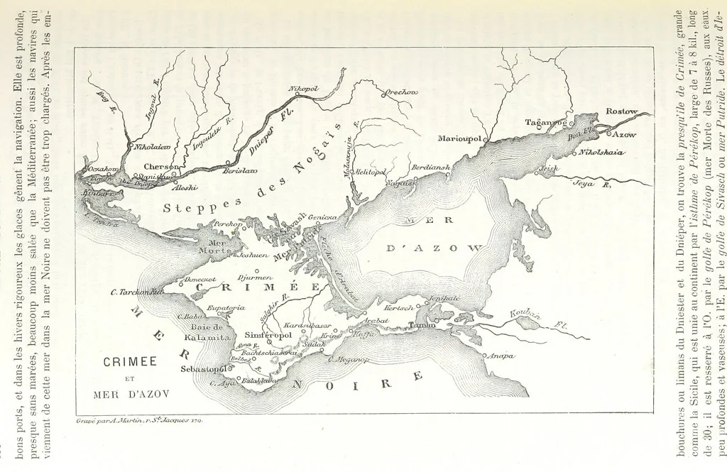 An illustration from Géographie générale; physique, politique et économique. ... Avec ... cartes ... gravures, etc, 1876, leaf 696