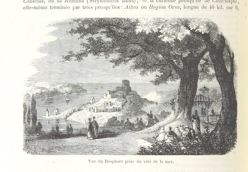 An illustration from Géographie générale; physique, politique et économique. ... Avec ... cartes ... gravures, etc, 1876, leaf 744