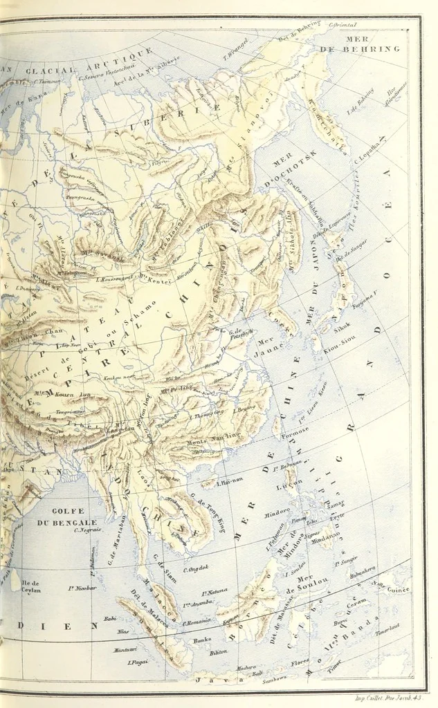 An illustration from Géographie générale; physique, politique et économique. ... Avec ... cartes ... gravures, etc, 1876, leaf 793