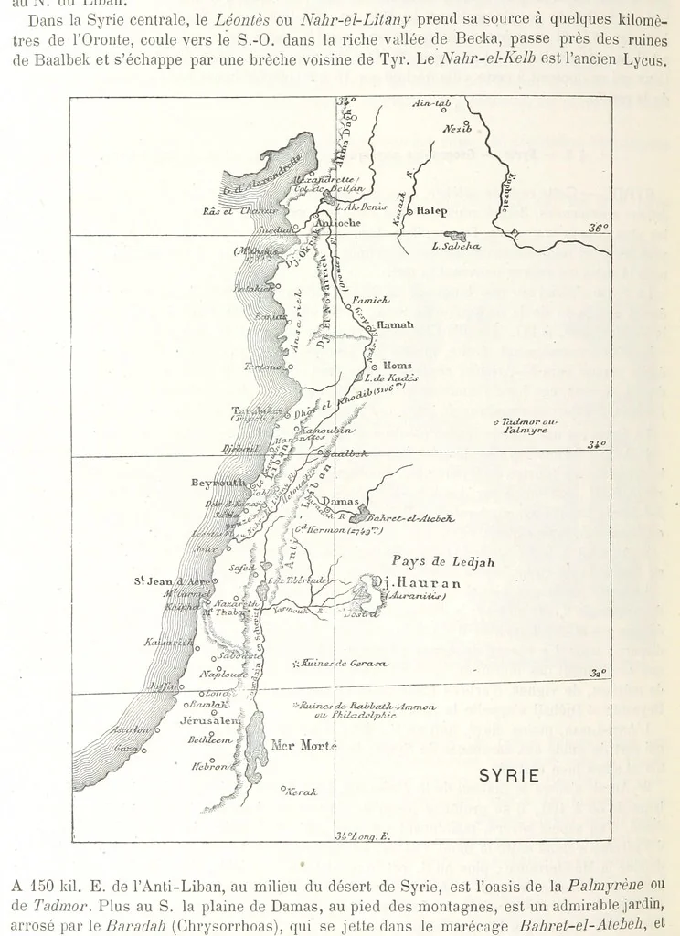 An illustration from Géographie générale; physique, politique et économique. ... Avec ... cartes ... gravures, etc, 1876, leaf 810