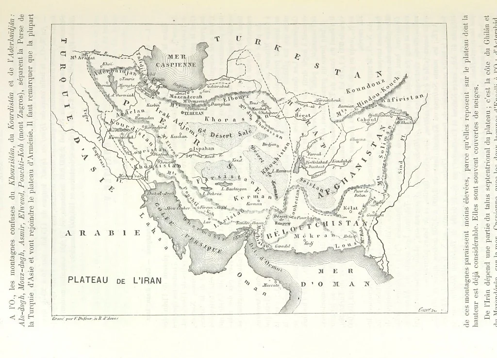 An illustration from Géographie générale; physique, politique et économique. ... Avec ... cartes ... gravures, etc, 1876, leaf 834