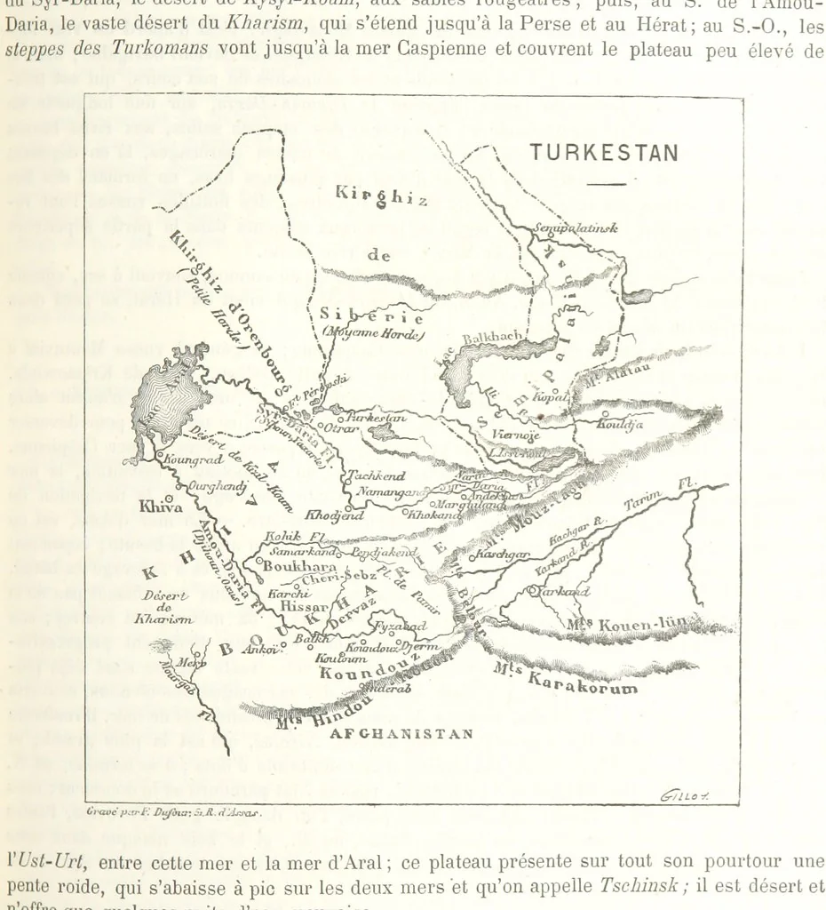 An illustration from Géographie générale; physique, politique et économique. ... Avec ... cartes ... gravures, etc, 1876, leaf 851