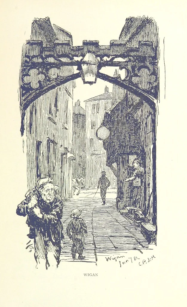 An illustration from Lancashire. Brief historical and descriptive notes, etc, 1892, leaf 89