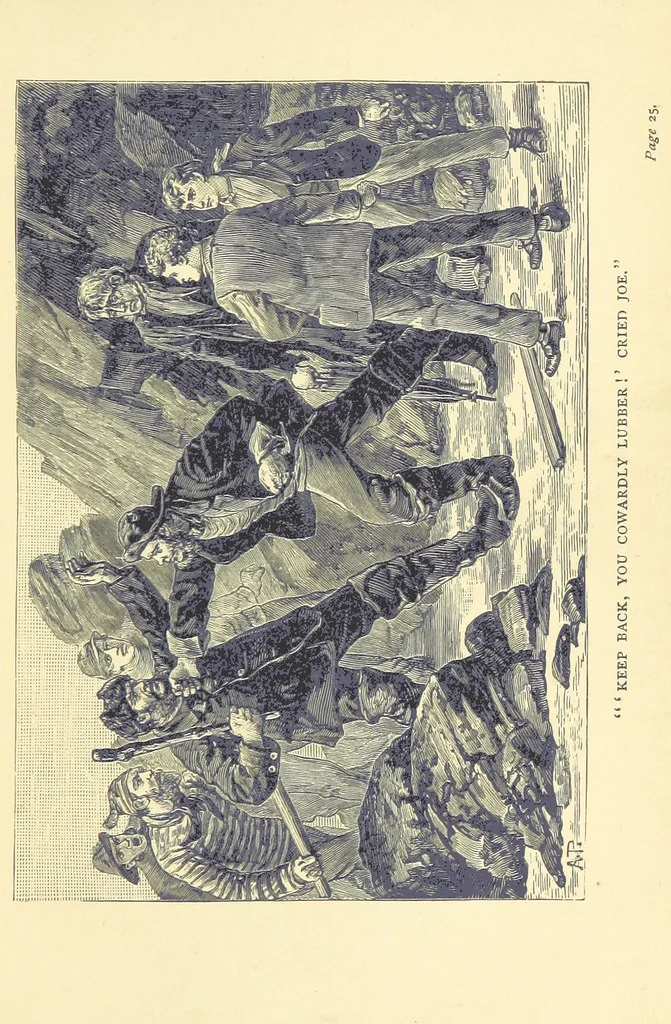 An illustration from A soldier born, or the adventures of a Subaltern of the 95th in the Crimea and Indian Mutiny. [A tale] ... Illustrated by W. Pearce, 1886, leaf 31