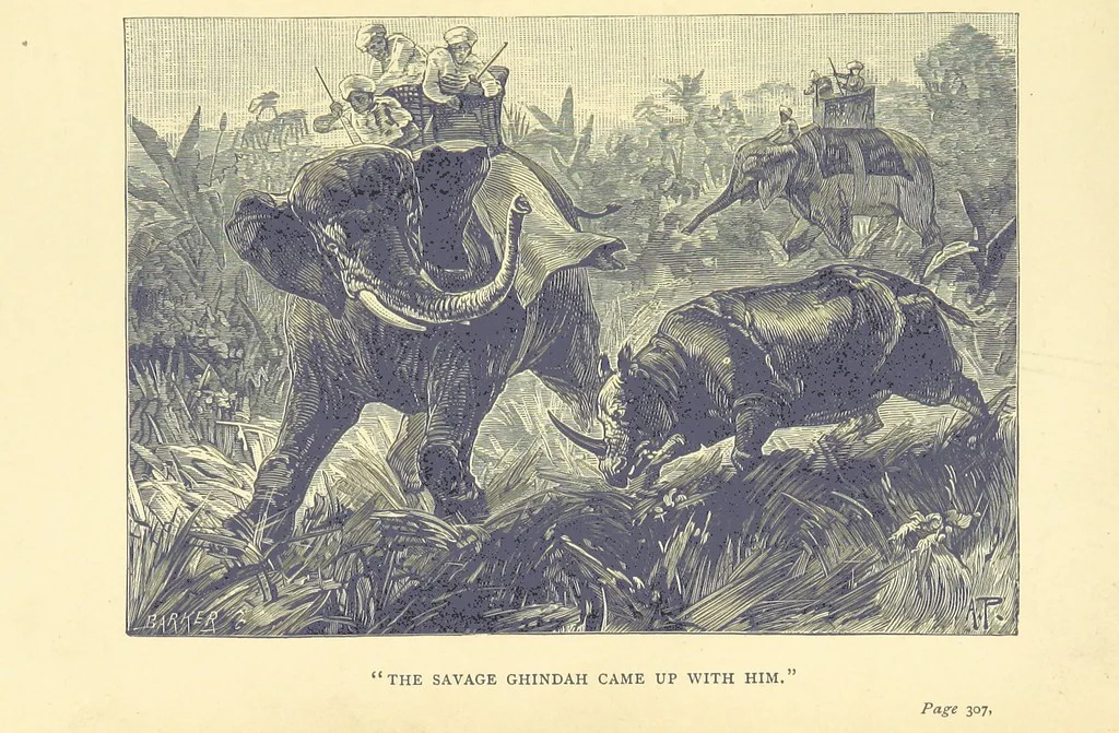 An illustration from A soldier born, or the adventures of a Subaltern of the 95th in the Crimea and Indian Mutiny. [A tale] ... Illustrated by W. Pearce, 1886, leaf 321