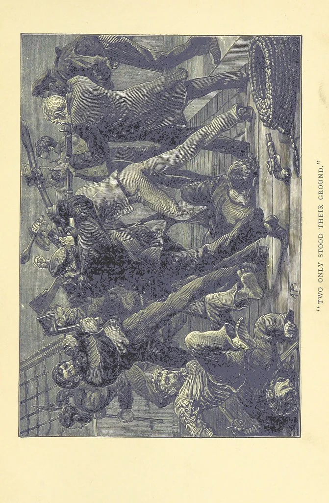 An illustration from A soldier born, or the adventures of a Subaltern of the 95th in the Crimea and Indian Mutiny. [A tale] ... Illustrated by W. Pearce, 1886, leaf 361