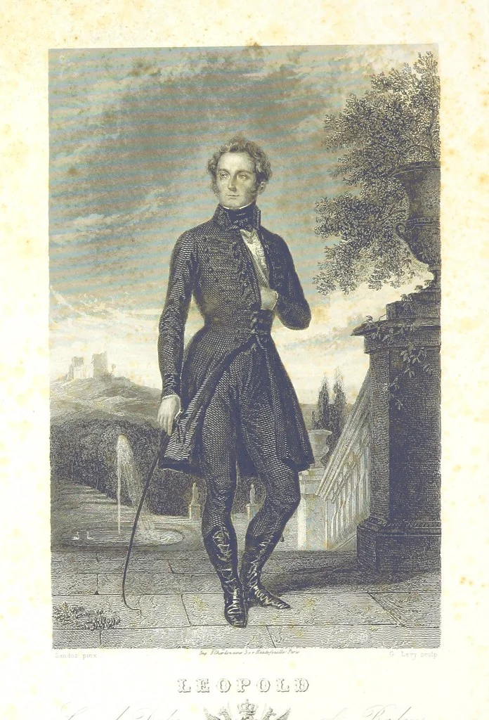 An illustration from A Summer at Baden-Baden ... illustrated by T. Johannot, E. Lamy, etc, 1853, leaf 10