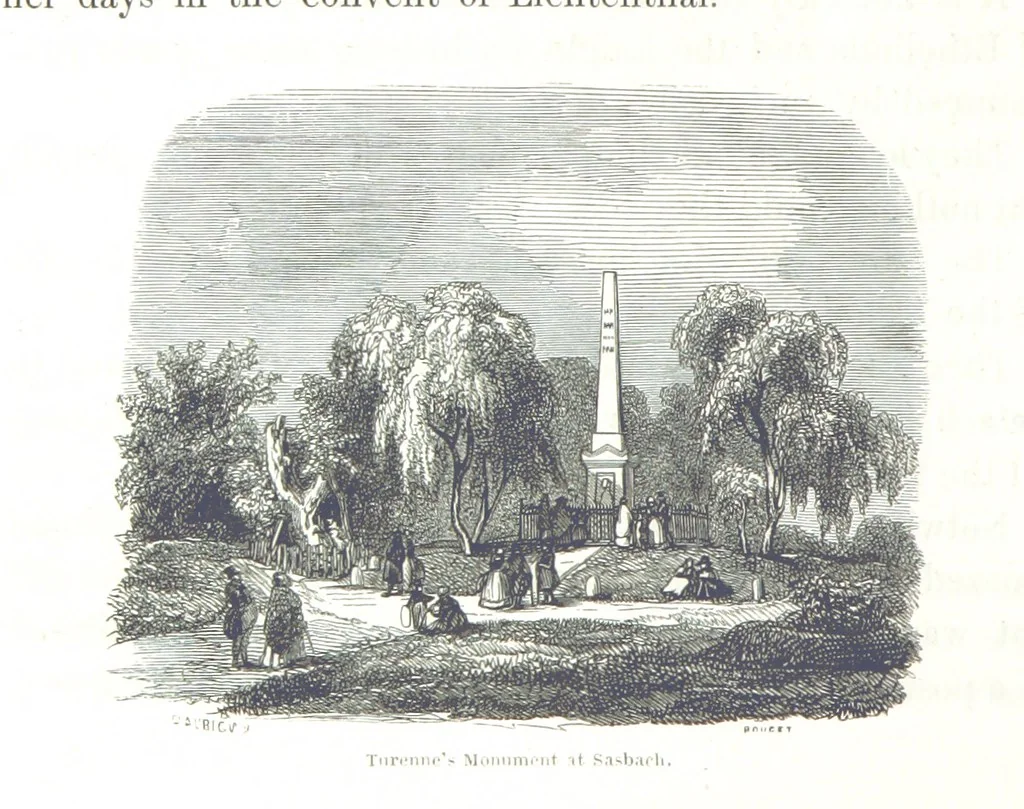 An illustration from A Summer at Baden-Baden ... illustrated by T. Johannot, E. Lamy, etc, 1853, leaf 134