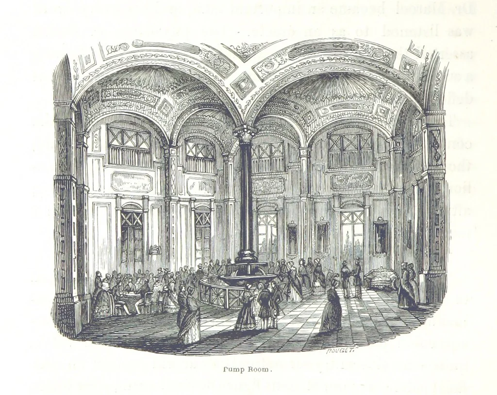 An illustration from A Summer at Baden-Baden ... illustrated by T. Johannot, E. Lamy, etc, 1853, leaf 258